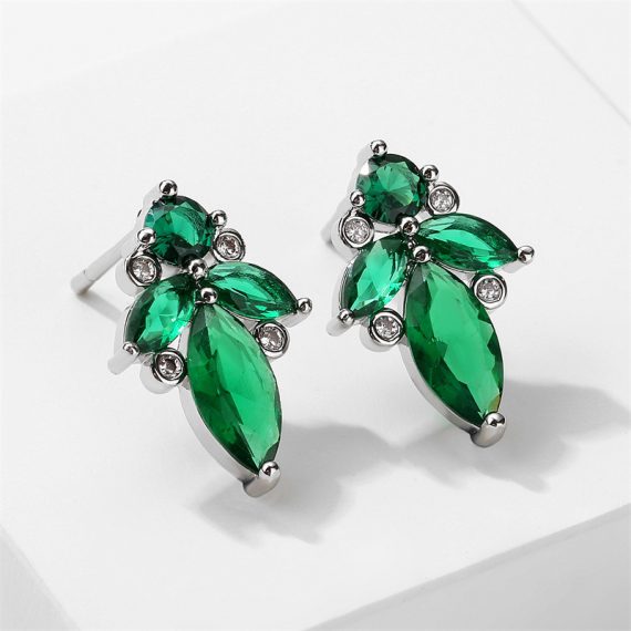 Elegant/Classic/Attractive Alloy With Oval Crystal/Cubic Zirconia Earrings