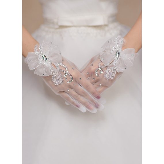 Gloves With Sequin