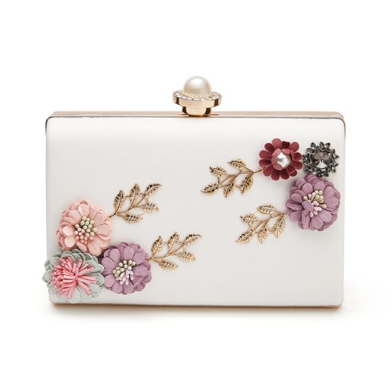 Flower/Imitation Pearl Unique Clutch Bags