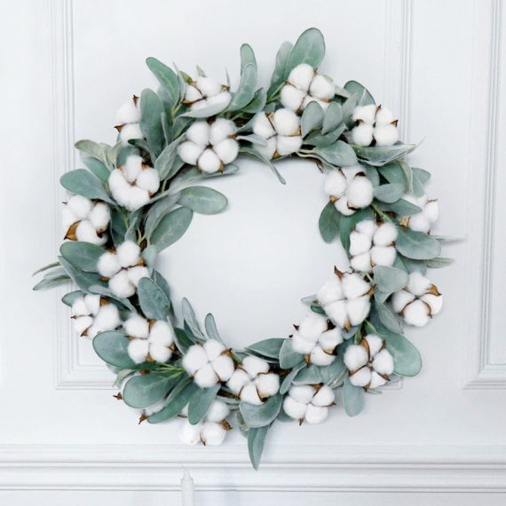 Round Cotton/Cloth Decorations -