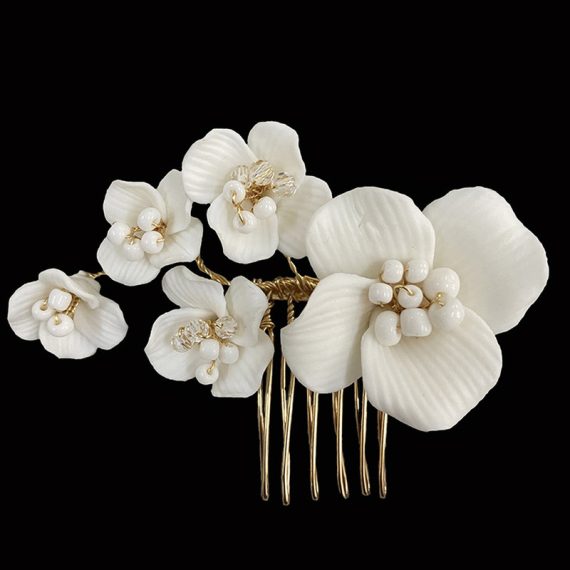 Combs & Barrettes/Headpiece (Sold in single piece)