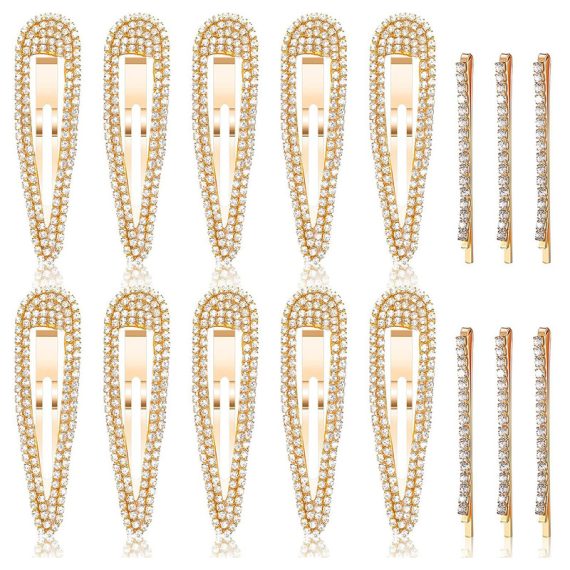 Hairpins/Headpiece With Rhinestone (Set of 16)