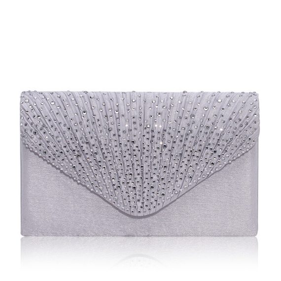 Crystal/ Rhinestone Envelope Clutch Bags