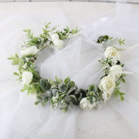 Free-Form Silk Flower Junior Bridesmaid Bouquets -