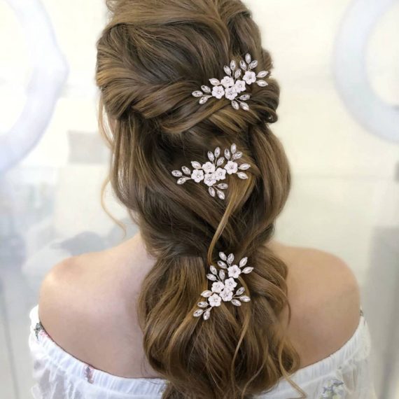 Hairpins/Headpiece With Rhinestone (Sold in single piece)