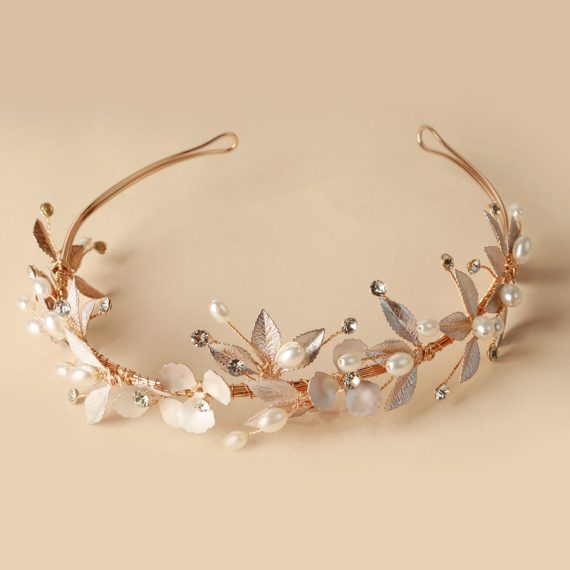 Headpiece With Pearl (Sold in single piece)