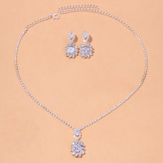 Elegant/Beautiful/Fashionable/Exquisite/Attractive Alloy With Round Rhinestone Jewelry Sets