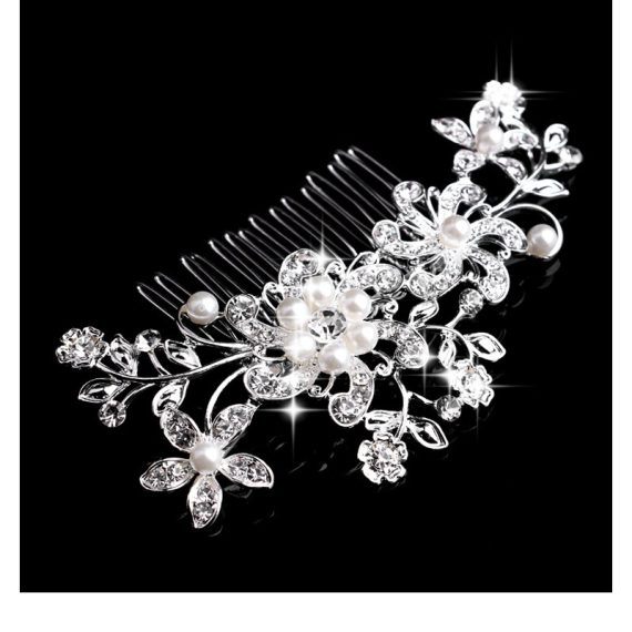 Combs & Barrettes/Headpiece Flower Shaped