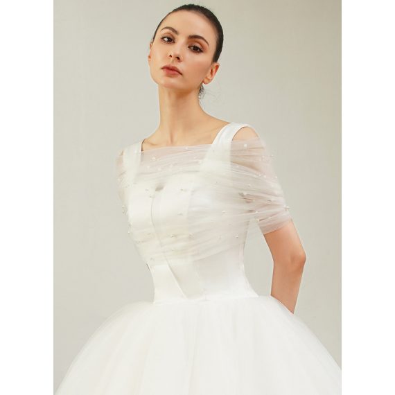 Tulle Wedding Shawl