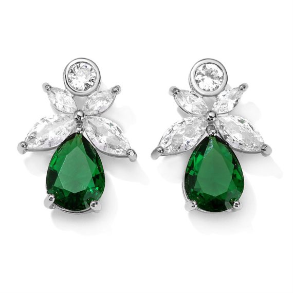 Elegant/Classic/Attractive Alloy With Oval Crystal/Cubic Zirconia Earrings