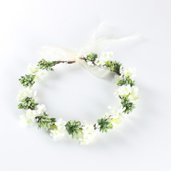 Free-Form Silk Flower Junior Bridesmaid Bouquets -