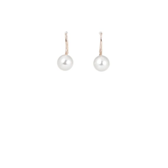 Ladies' Charming Alloy/Pearl&Imitation pearl With Round Pearl Earrings